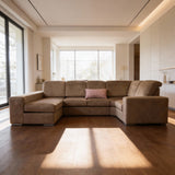 Sofá de Canto e Chaise Longue Dreamline